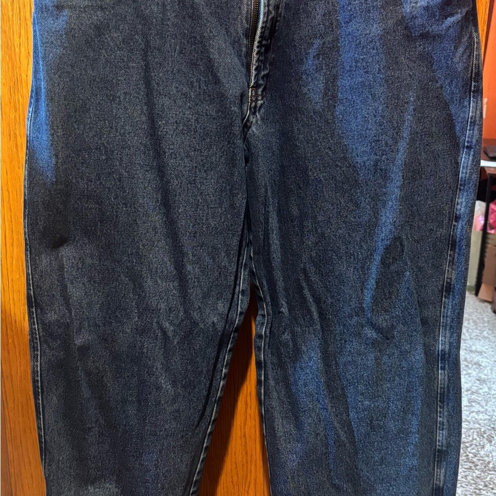 St. John's Bay Men's Flannel lined Straight Jeans
